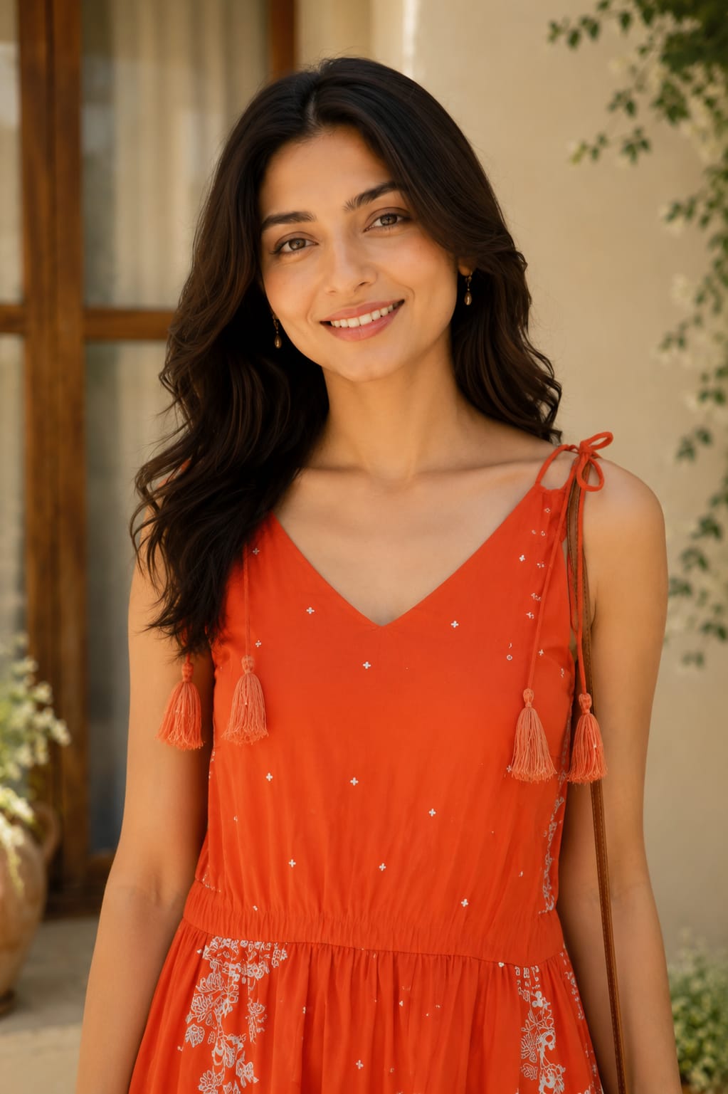 Amber Embroidered Peplum Top